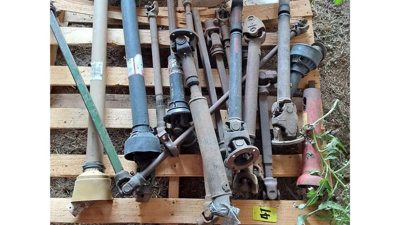 Pallet of PTO Shafts