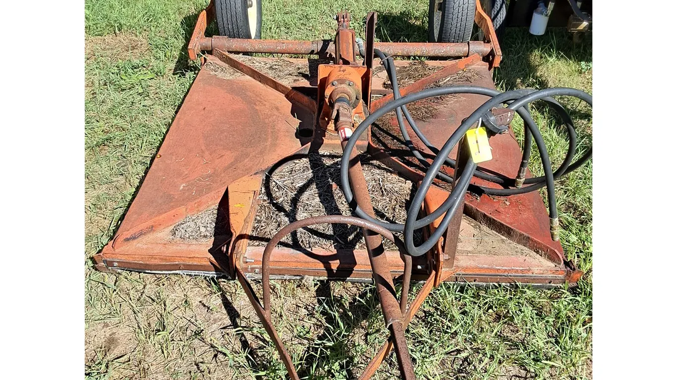 Hawk 507 Bushhog 5' Trailing Rotary Mower w/3x8" Cylinder & Hydraulic Hoses