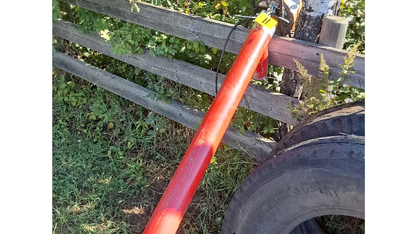 6' Pencil Auger w/4" Diameter - 3/4HP, 110 VAC Motor