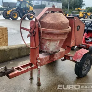 Single Axle Diesel Cement Mixer 
