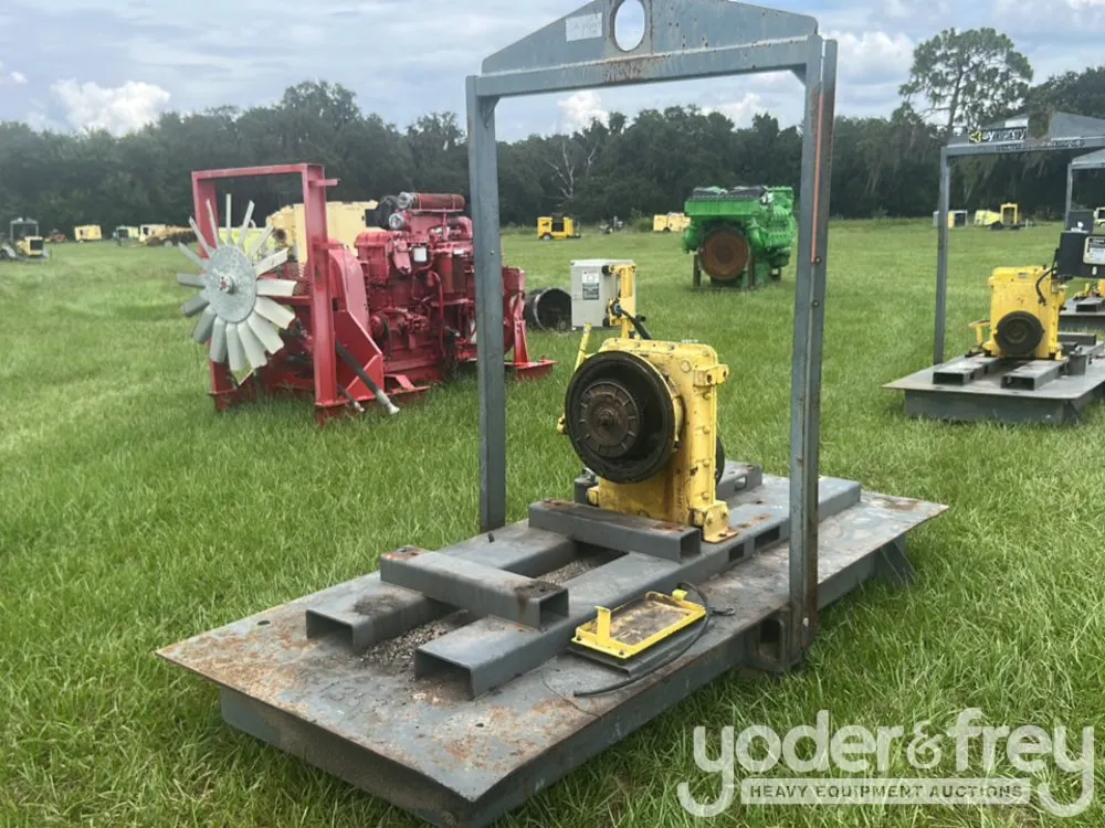 Skid Mount to suit 12" Rotary Water Pump (Parts Only), Skid to suit Water Pump
