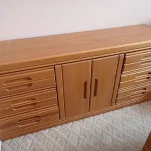 Long Oak Laminate Credenza