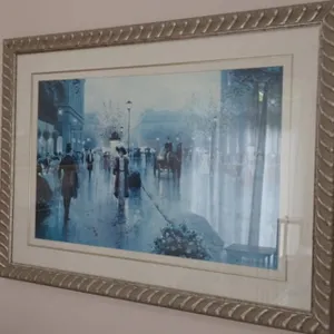 C. Kieffer Framed City-Street Print