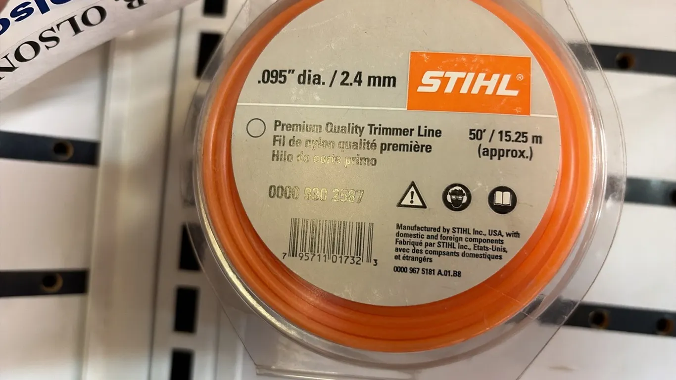 5 - NEW/UNUSED PACKAGES OF STIHL 0.095" TRIMMER LINE
