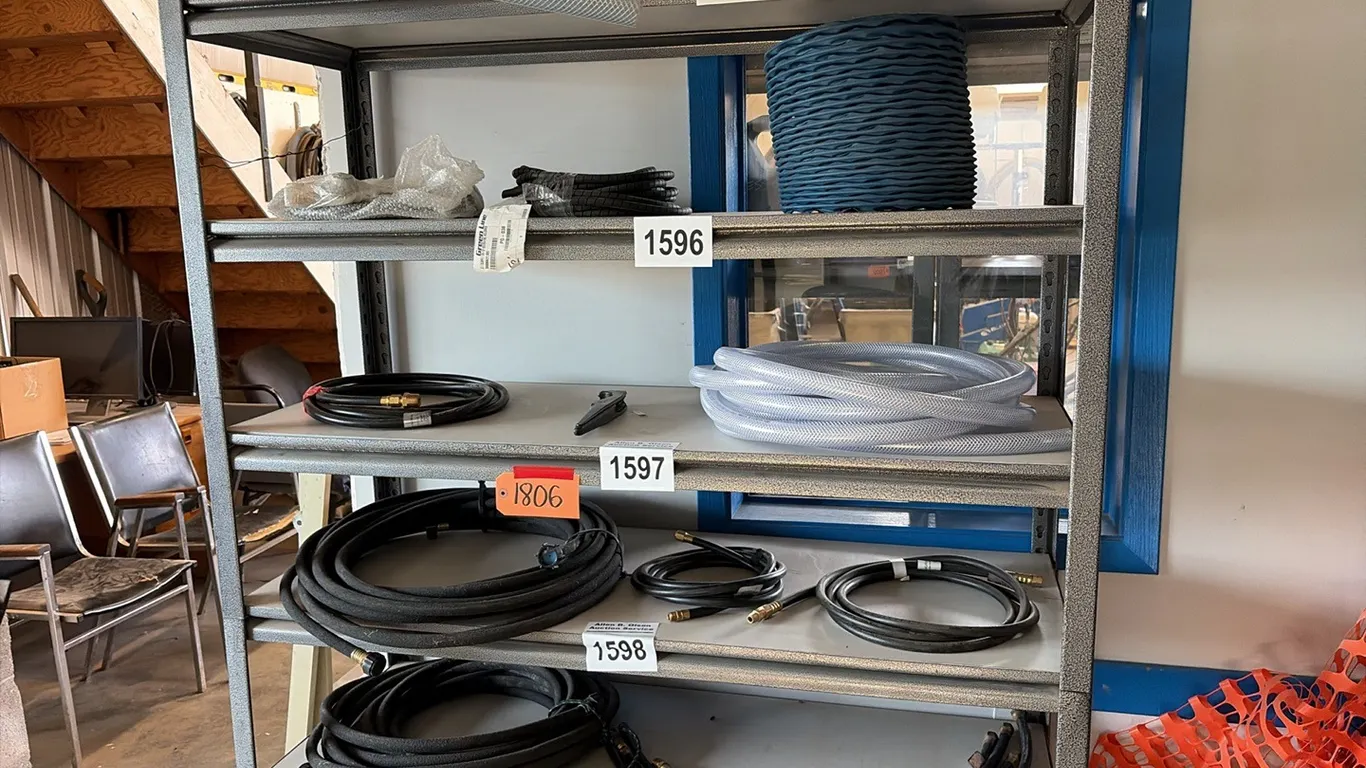 48"Lx18"Wx6'H 7 SHELF SHELVING UNIT