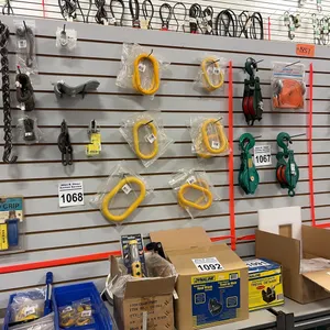 DOUBLE SIDED SLIDING HOOKS DISPLAY BOARD 4'Hx8'L ON 7' LEGS