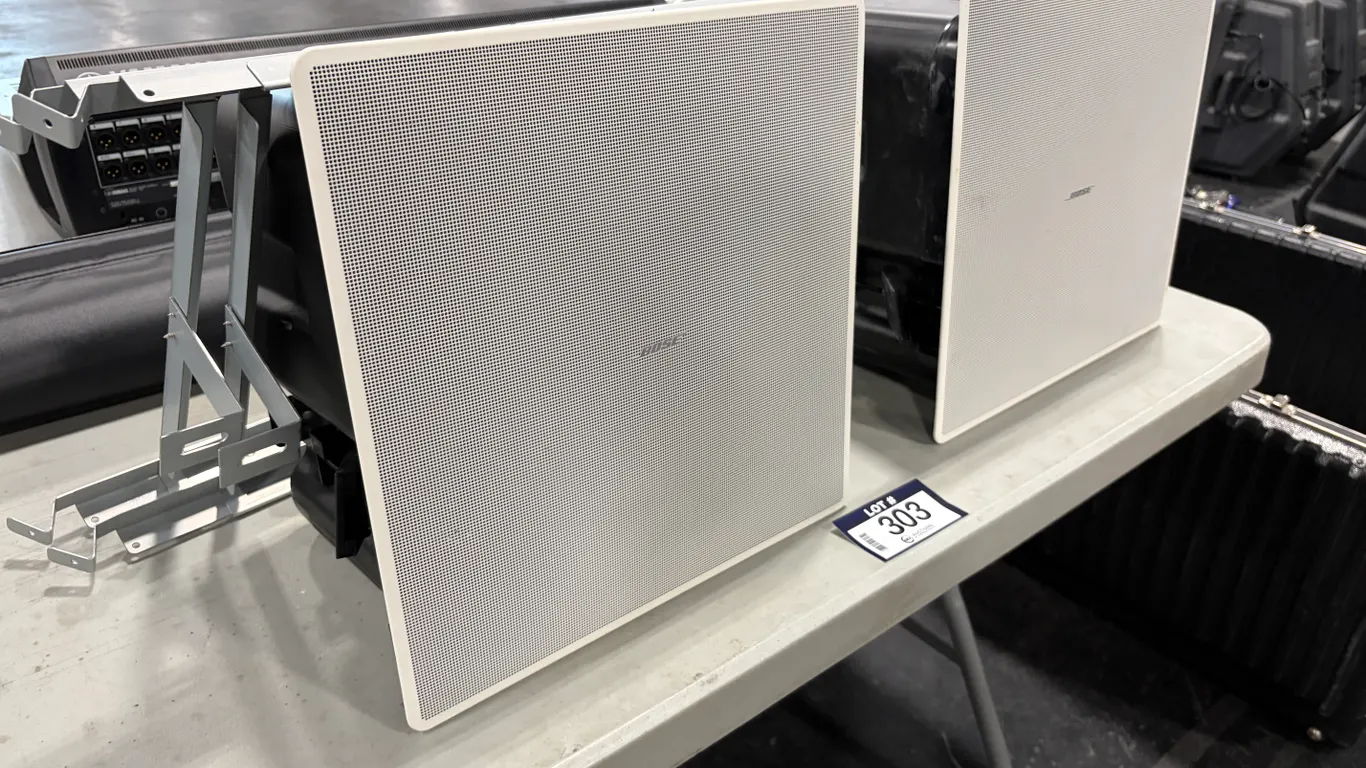(2) BOSE EDGEMAX EM90 IN-CEILING LOUDSPEAKERS