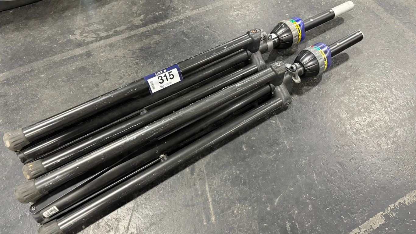 (2) ULTIMATE SUPPORT TELELOCK PROFESSIONAL SPEAKER STANDS