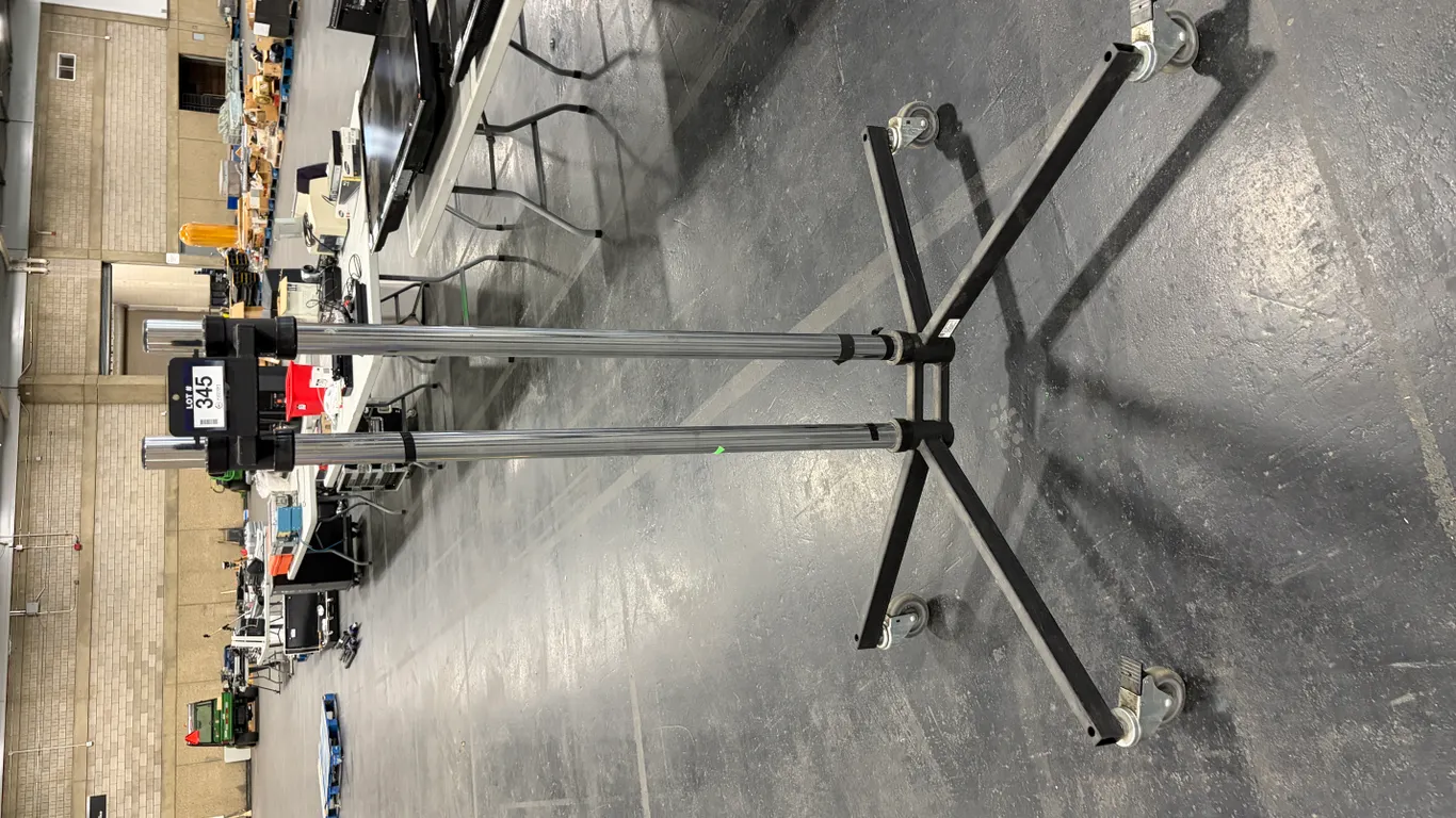 CHIEF ADJUSTABLE MOBILE TV STAND WITH CASTERS