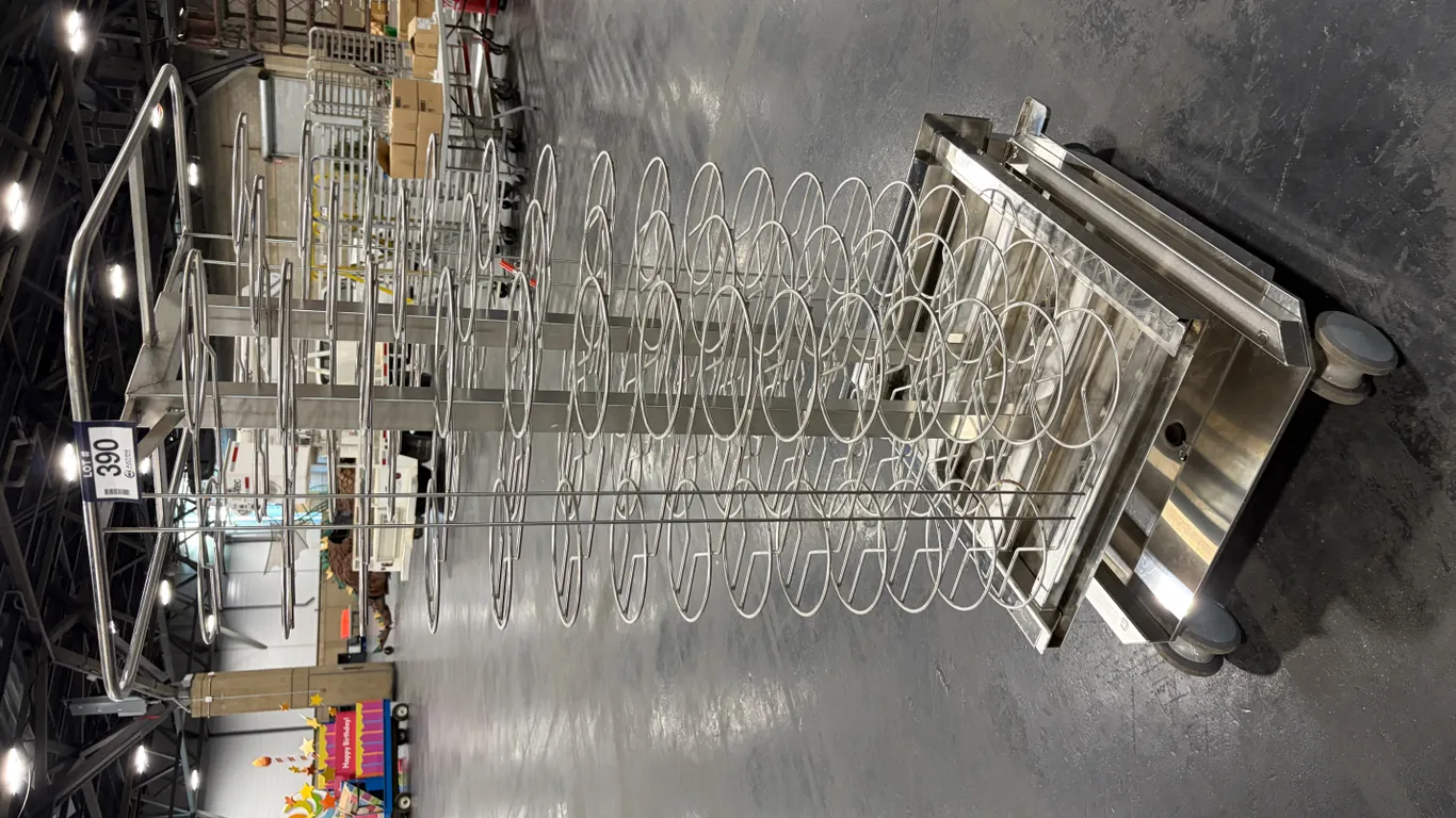 RATIONAL 60.22.182 MOBILE PLATE RACK FOR SCC 202 / CMP 202, 84-PLATE CAPACITY