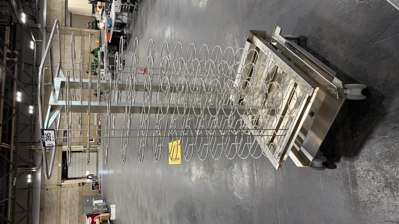 RATIONAL 60.22.182 MOBILE PLATE RACK FOR SCC 202 / CMP 202, 84-PLATE CAPACITY