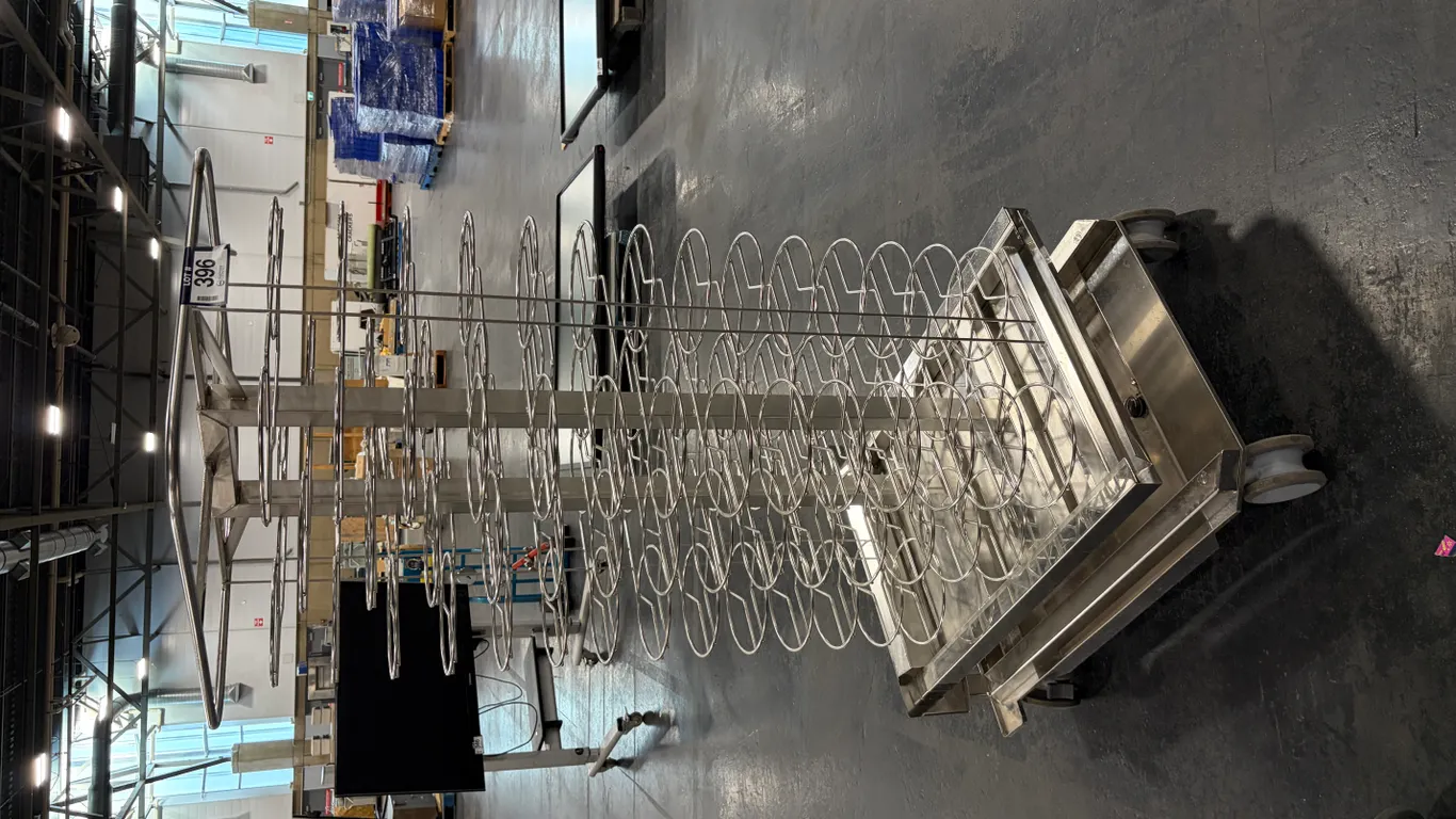 RATIONAL 60.22.182 MOBILE PLATE RACK FOR SCC 202 / CMP 202, 84-PLATE CAPACITY