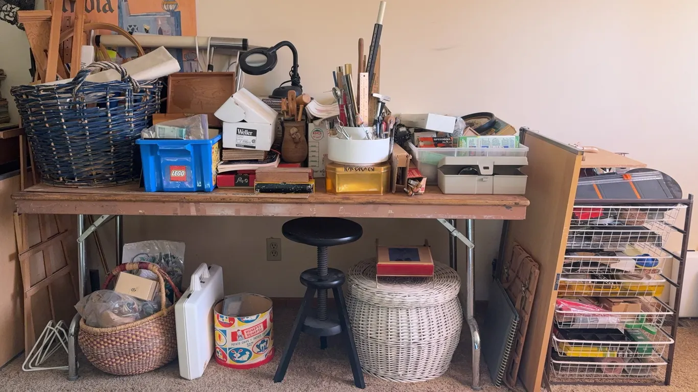 Large Lot of Art / Craft Supplies and Tools