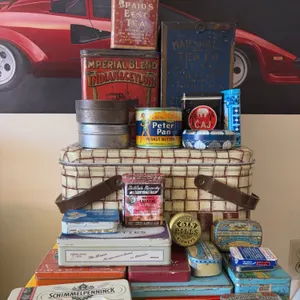 Lot of Vintage Advertising, Tobacco & Medicine Tins