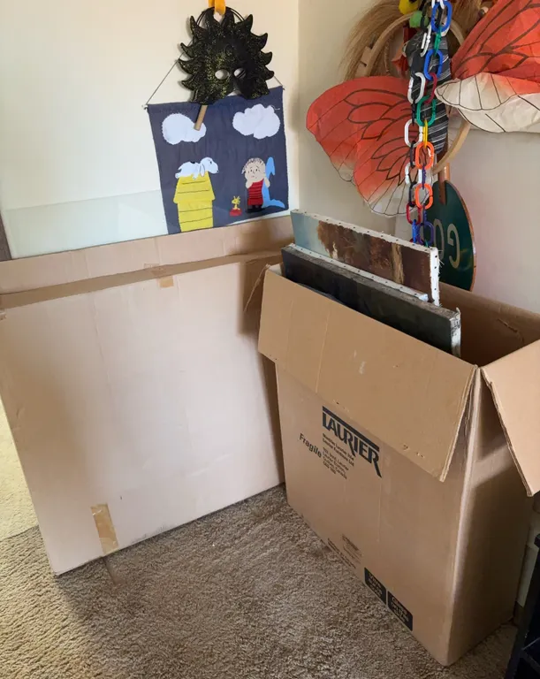 Lot of Canvases, Artwork & Art Studio Materials