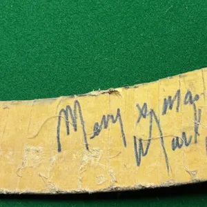 Autographed KOHO Hockey Stick Mark Lamb - Game Issued Stick