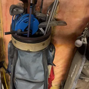 Mixed Golf Clubs, Bag & Accessories