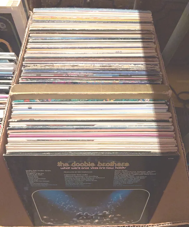 Large Collection of Vinyl Records