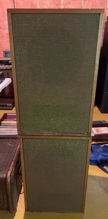 Pair of Vintage Floorstanding Speakers with Level Controls