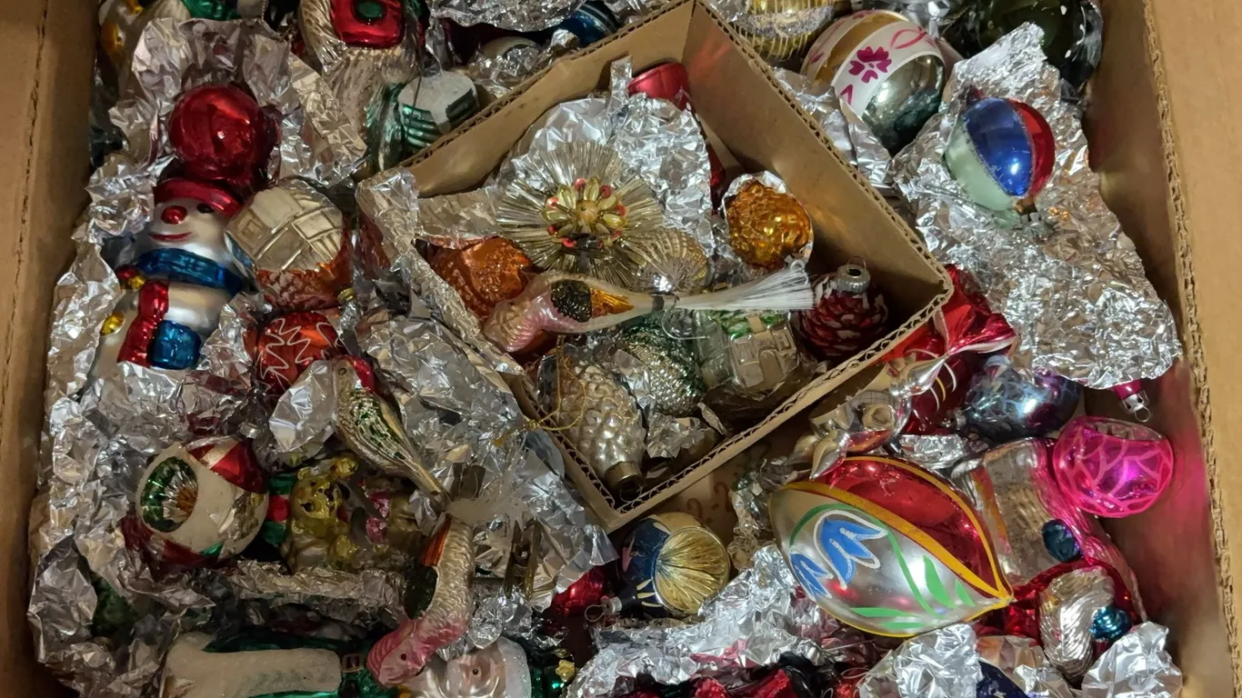 Vintage Christmas Ornament Collection