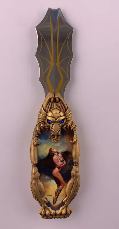Boris Vallejo "The Spirit of the Storm" Fantasy Collector Knife