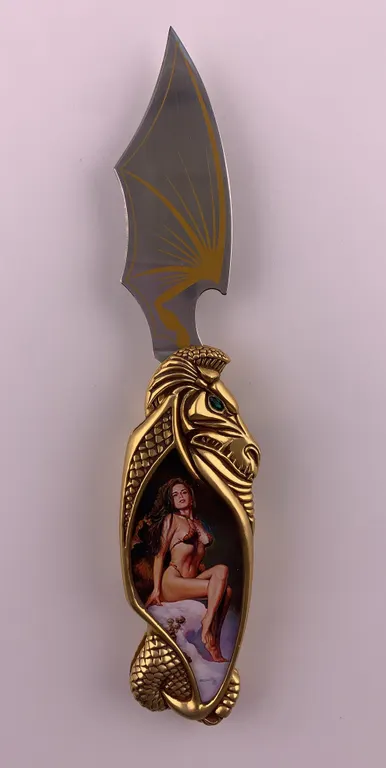 Boris Vallejo "Maiden of the Snow" Fantasy Collector Knife