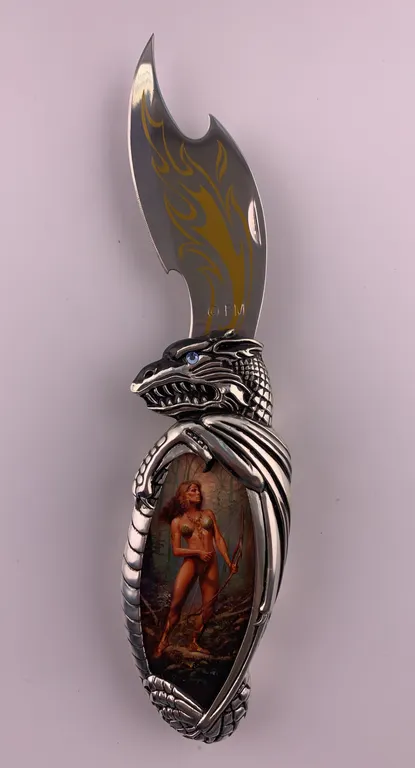 Boris Vallejo "The Enchantress of the Forest" Fantasy Collector Knife