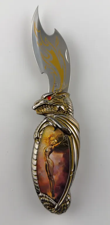 Boris Vallejo "The Sorceress of Passion" Fantasy Collector Knife