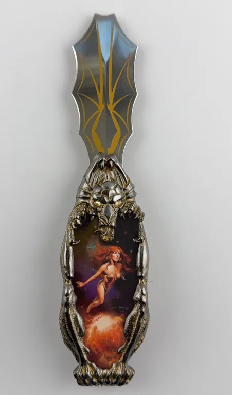 Boris Vallejo "The Sorceress of the Universe" Fantasy Collector Knife