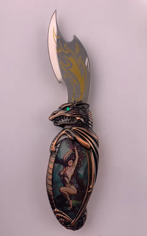 Boris Vallejo "The Goddess of Temptation" Fantasy Collector Knife