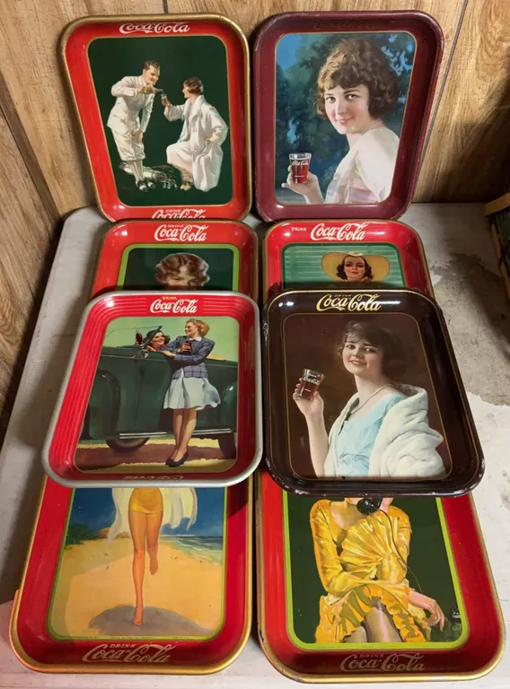 Coca-Cola Collector Tray Collection