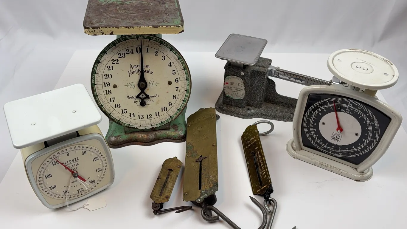 Vintage Scales & Hanging Spring Scale Collection