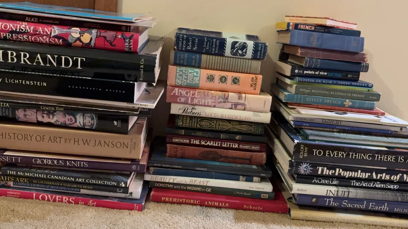 Assorted Art, History & Fiction Books