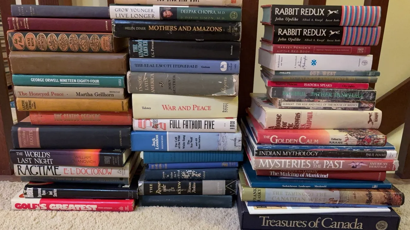 Assorted Hardcover Books Collection
