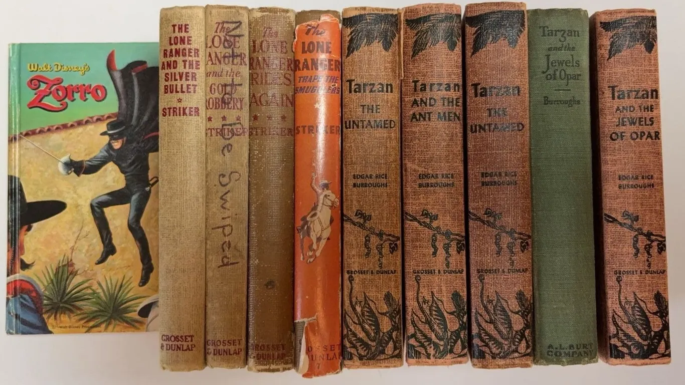 Vintage Adventure Books Lot