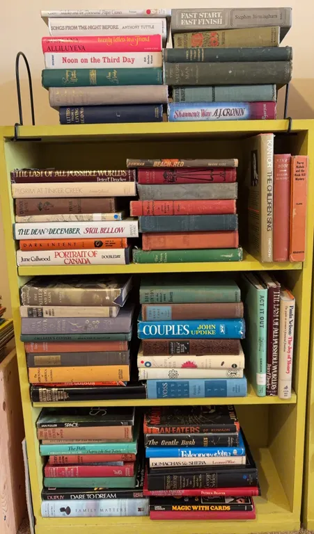 Vintage Bookshelf Lot History Literature Nature Travel & Fiction