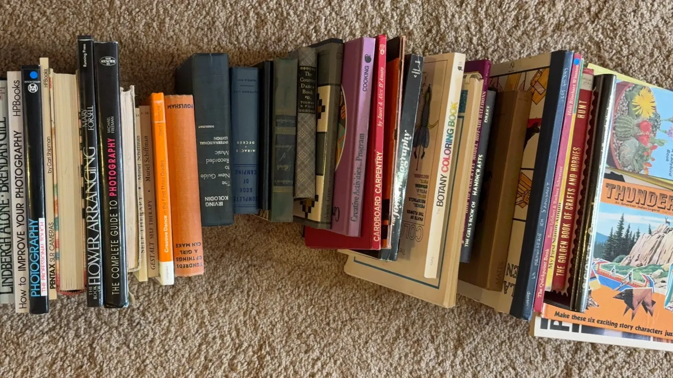 Vintage Art & Photography Book Collection Craft Gardening DIY