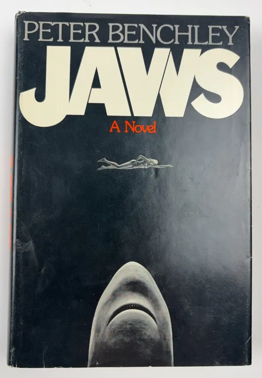 Jaws by Peter Benchley Hardcover Novel Vintage 1974 Thriller