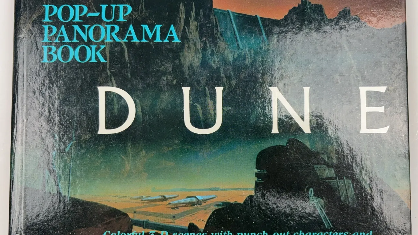 Dune Pop-Up Book Collectible Sci-Fi Hardcover