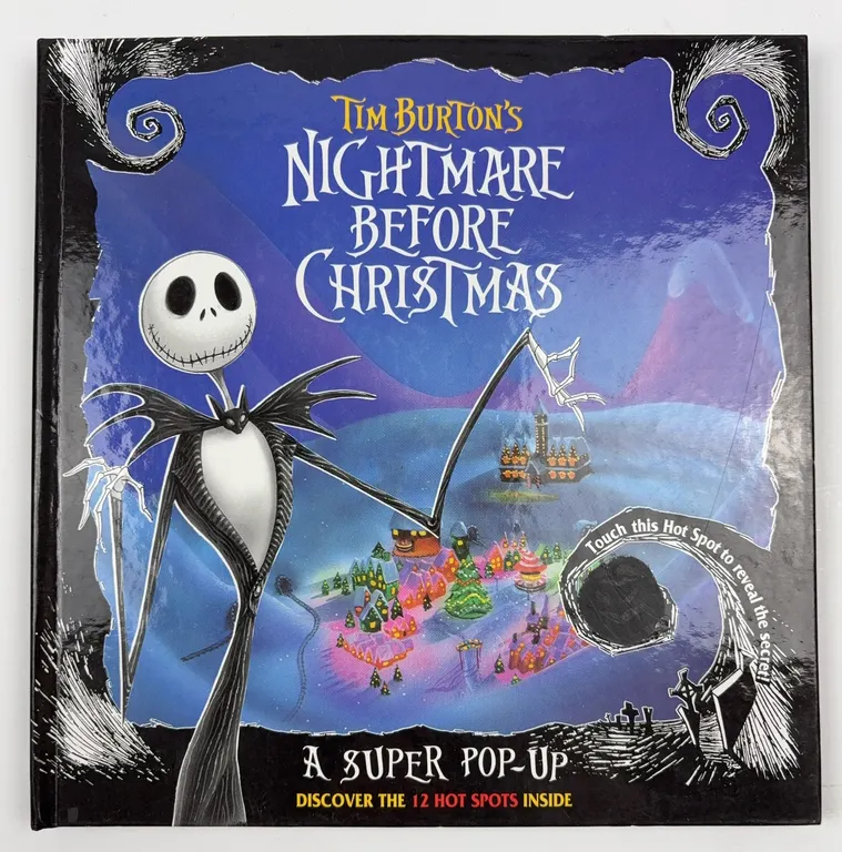 Tim Burton's Nightmare Before Christmas 3D Pop-Up Book