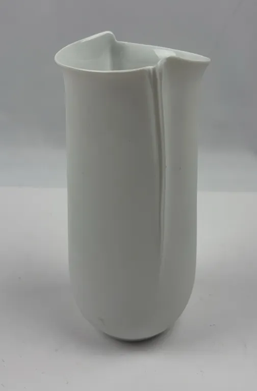 Vintage Furstenberg Porcelain Vase White Matte Glaze Germany