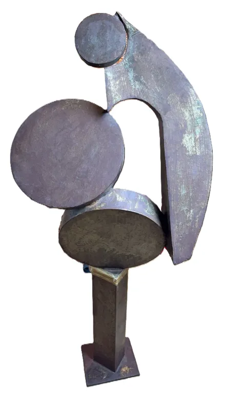 Wilf Perreault Abstract Modernist Welded Metal Sculpture