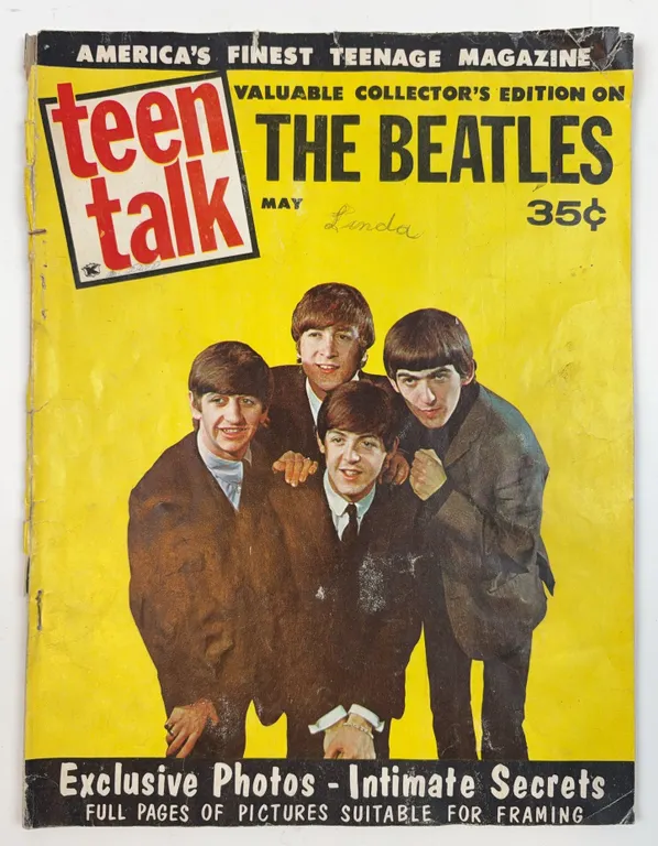 Teen Talk Magazine "The Beatles" Collector's Edition, May 1964