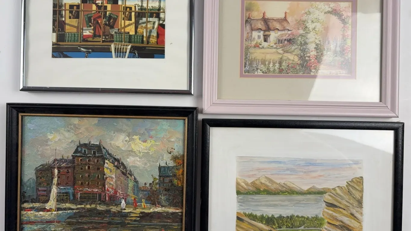 Framed Artwork Group Lot