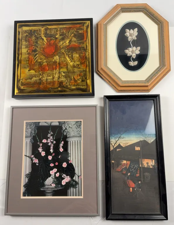 Mixed Contemporary and Traditional Artwork Collection