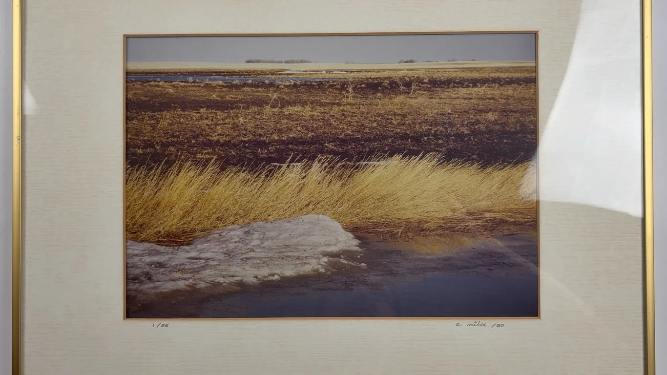 C. Milne Limited Edition Prairie Marsh Landscape Photograph (1/25)