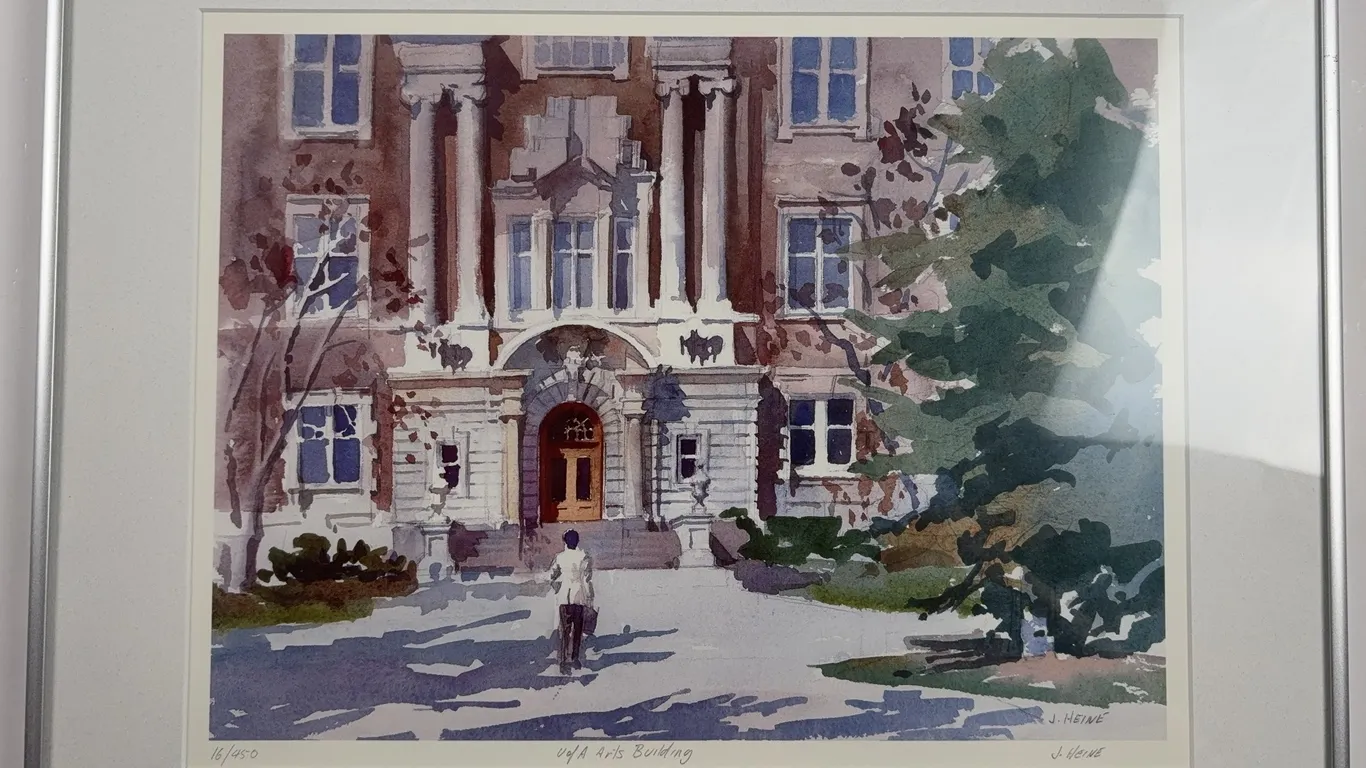 J. Heine “U of A Arts Building” Limited Edition Print, 16/450