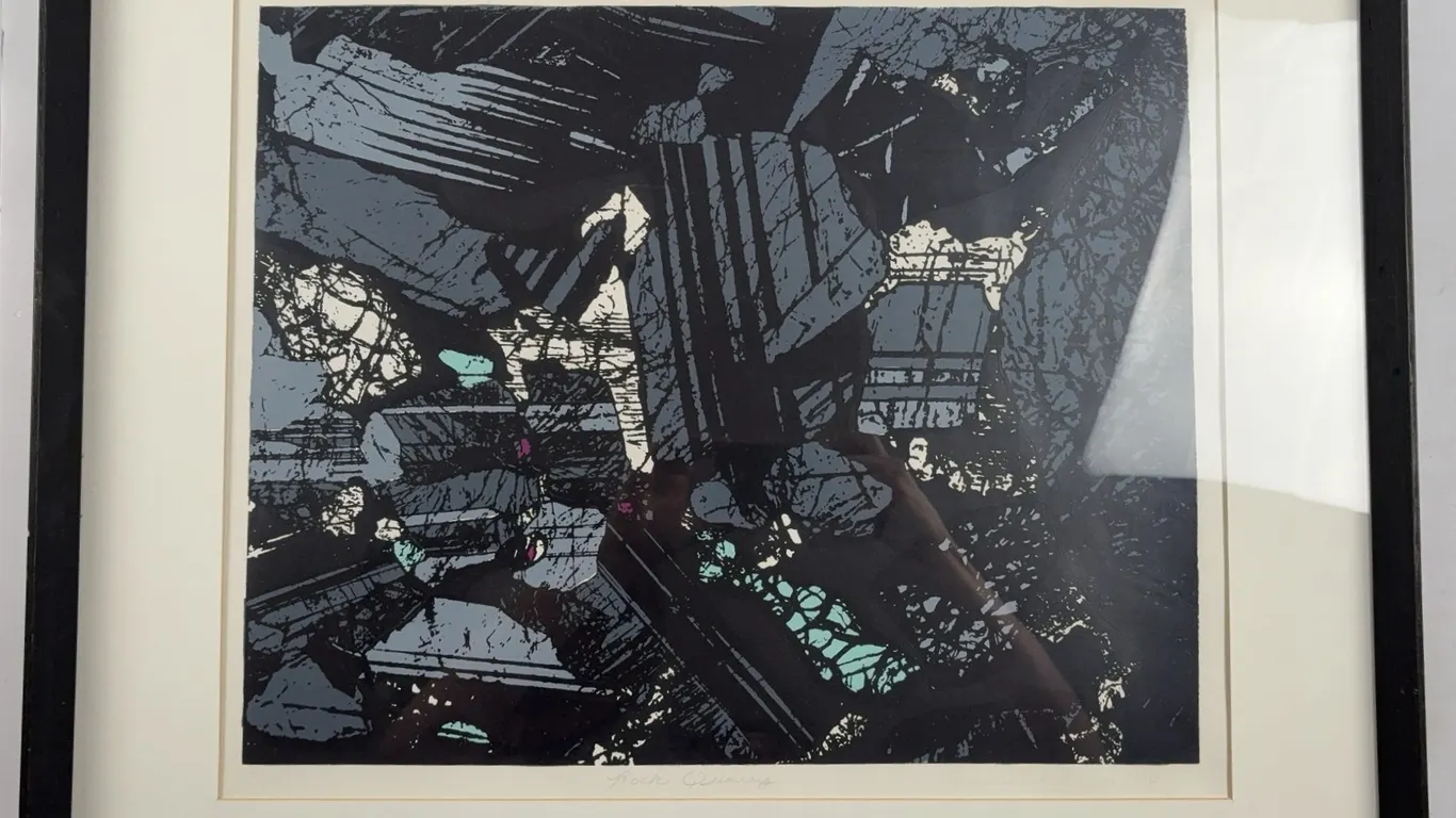 “Rock Quarry” Limited Edition Abstract Print, 3/5