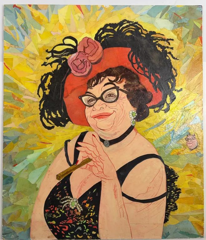 Esther Laree “Flamboyant Lady” Original Portrait