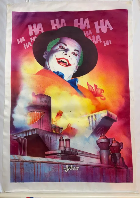 Joker Poster on Fabric
